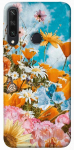 Чохол Літні квіти для Huawei Y6p
