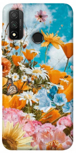 Чехол Летние цветы для Huawei P Smart (2020)