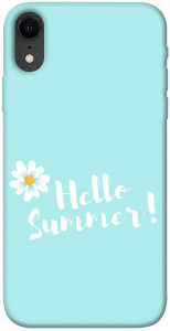 Чехол Привет лето для iPhone XR