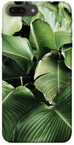 Чехол Тропическая листва для iPhone 8 plus (5.5")