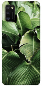 Чехол Тропическая листва для Galaxy A41 (2020)