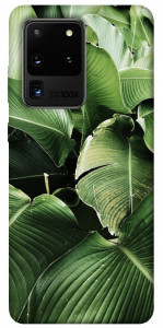 Чехол Тропическая листва для Galaxy S20 Ultra (2020)
