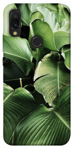 Чехол Тропическая листва для Xiaomi Redmi 7