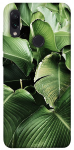 Чехол Тропическая листва для Xiaomi Redmi Note 7