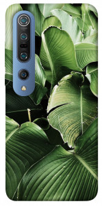Чехол Тропическая листва для Xiaomi Mi 10