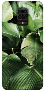 Чехол Тропическая листва для Xiaomi Redmi Note 9S