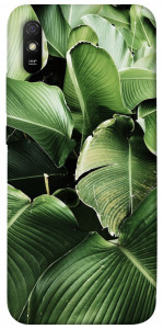 Чехол Тропическая листва для Xiaomi Redmi 9A