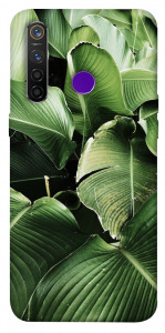 Чехол Тропическая листва для Realme 5 Pro