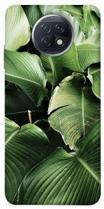 Чехол Тропическая листва для Xiaomi Redmi Note 9T