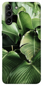 Чохол Тропічние листя для Galaxy S21+