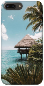 Чехол Тропический остров для iPhone 8 plus (5.5")