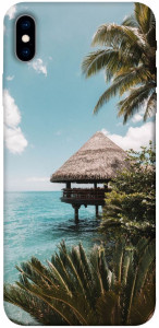 Чехол Тропический остров для iPhone XS Max