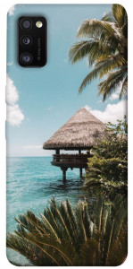 Чехол Тропический остров для Galaxy A41 (2020)