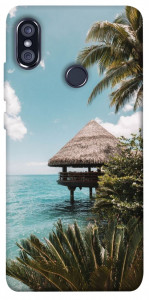 Чехол Тропический остров для Xiaomi Redmi Note 5 (DC)