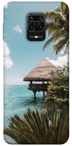 Чехол Тропический остров для Xiaomi Redmi Note 9 Pro