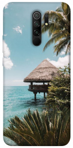 Чехол Тропический остров для Xiaomi Redmi 9