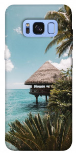Чехол Тропический остров для Galaxy S8 (G950)