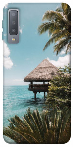 Чехол Тропический остров для Galaxy A7 (2018)