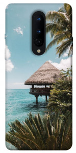 Чехол Тропический остров для OnePlus 8