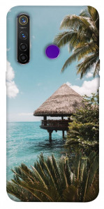Чехол Тропический остров для Realme 5 Pro