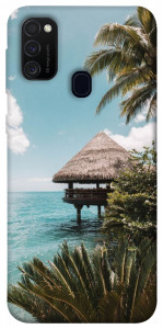 Чехол Тропический остров для Samsung Galaxy M30s