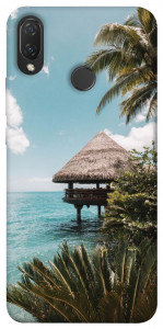 Чехол Тропический остров для Huawei P Smart+