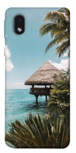 Чехол Тропический остров для Samsung Galaxy M01 Core