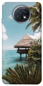 Чехол Тропический остров для Xiaomi Redmi Note 9T