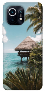 Чехол Тропический остров для Xiaomi Mi 11