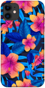 Чехол Цветочная композиция для iPhone 11