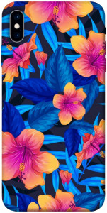 Чехол Цветочная композиция для iPhone XS (5.8")