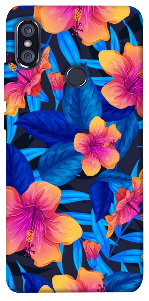 Чехол Цветочная композиция для Xiaomi Redmi Note 5 (Dual Camera)