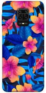 Чехол Цветочная композиция для Xiaomi Redmi Note 9 Pro