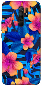 Чехол Цветочная композиция для Xiaomi Redmi 9
