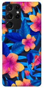 Чехол Цветочная композиция для Galaxy S21 Ultra