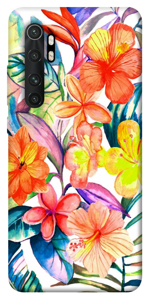 

Чехол Цветочный коктейль для Xiaomi Mi Note 10 Lite 1157195