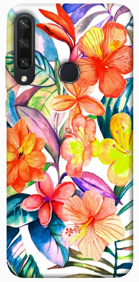 

Чехол Цветочный коктейль для Huawei Y6p 1157219