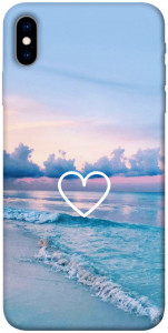 Чехол Summer heart для iPhone XS (5.8")