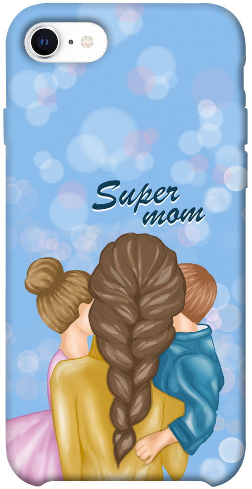 

Чехол Super mommy для iPhone SE (2020) 1157643