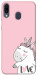 Чохол Unicorn love для Galaxy M20