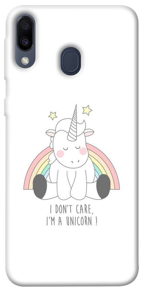 Чехол I don't care для Galaxy M20