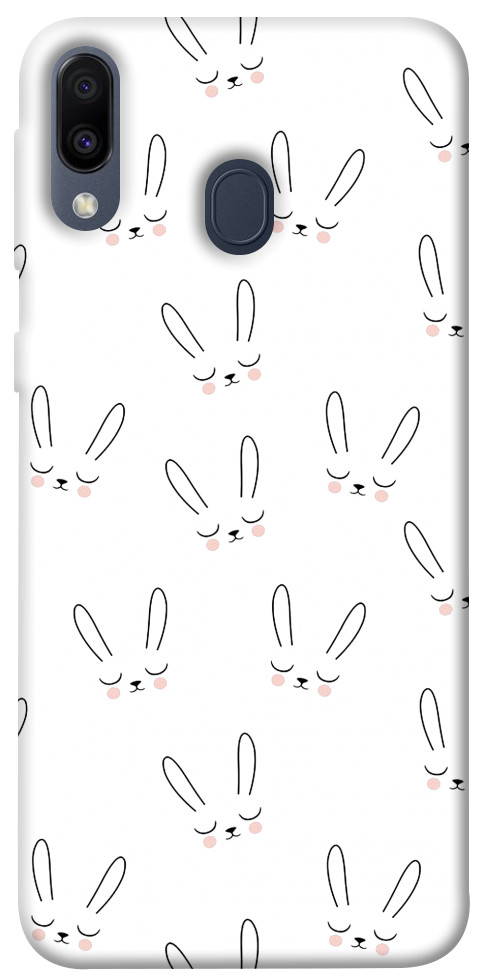 Чехол Зайчики для Galaxy M20