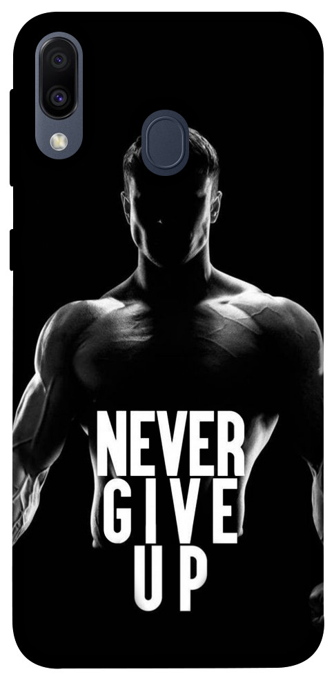Чехол Never give up для Galaxy M20