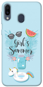 Чехол Girls summer для Galaxy M20