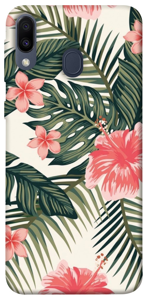 Чохол Tropic flowers для Galaxy M20