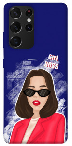 Чехол Girl boss для Galaxy S21 Ultra