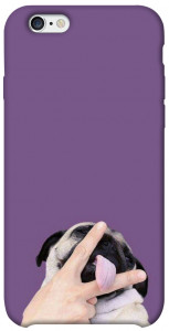Чехол Мопс для iPhone 6s (4.7'')