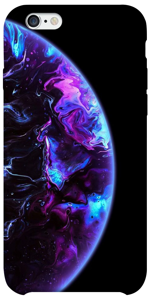 Чехол Colored planet для iPhone 6