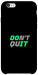 Чехол Don't quit для iPhone 6