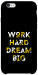 Чохол Work hard для iPhone 6